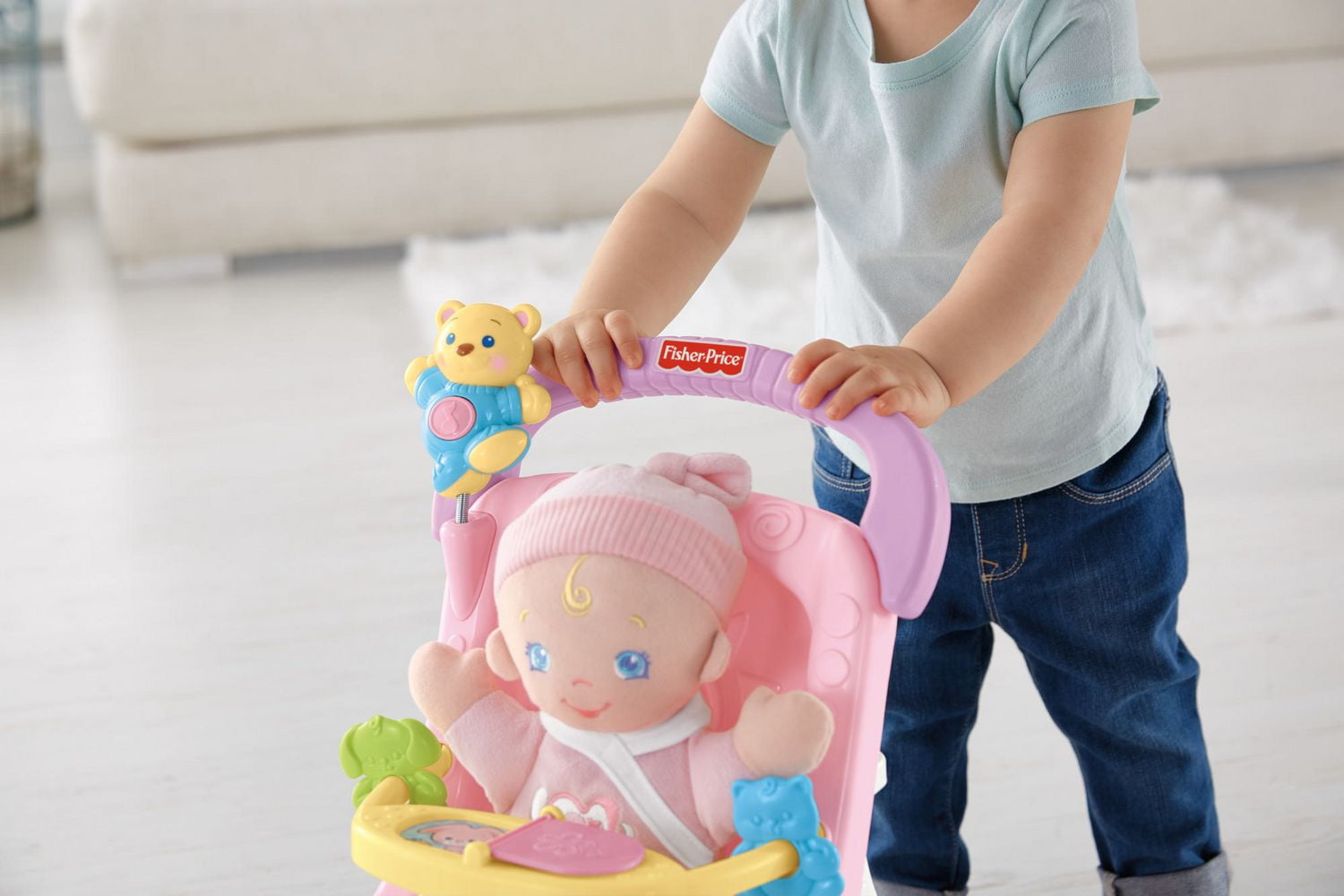 Fisher price stroll along walker walmart best sale