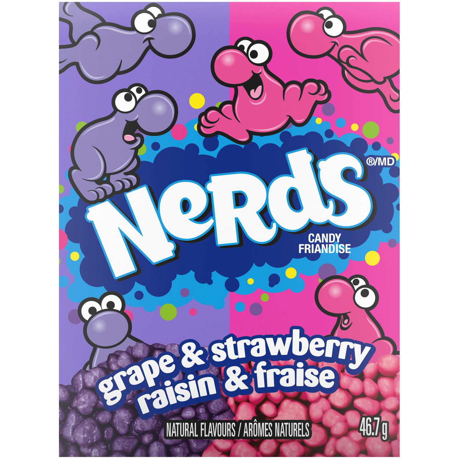 Nerds Grape & Strawberry Candy