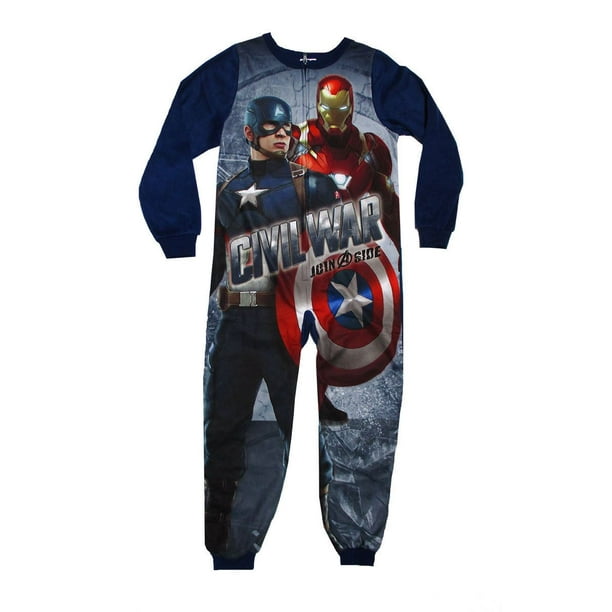 Dormeuse fantaisie Captain America Civil War de Marvel pour garçons