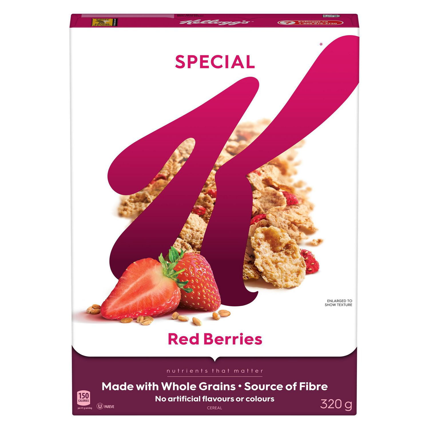 Kellogg's Special K Red Berries Cereal, 320g, Walmart Canada
