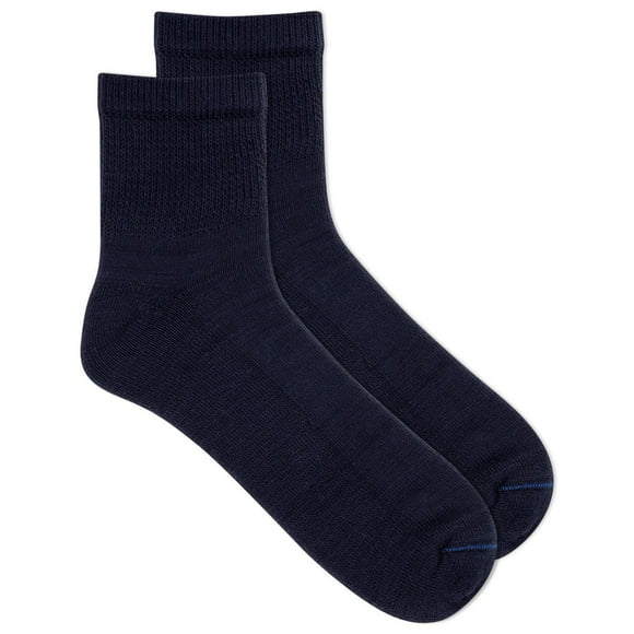 Dr.Scholl's Men's Diabetes & Circulatory Ankle Socks, Pack of 4