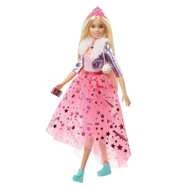 Group mobilier de chambre à coucher pour poupée princesse Barbie