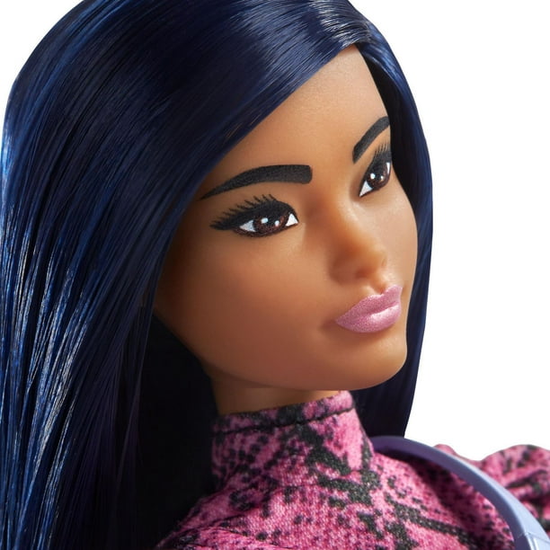 Barbie Doll, Curly Black Hair And Petite Body, Barbie Fashionistas