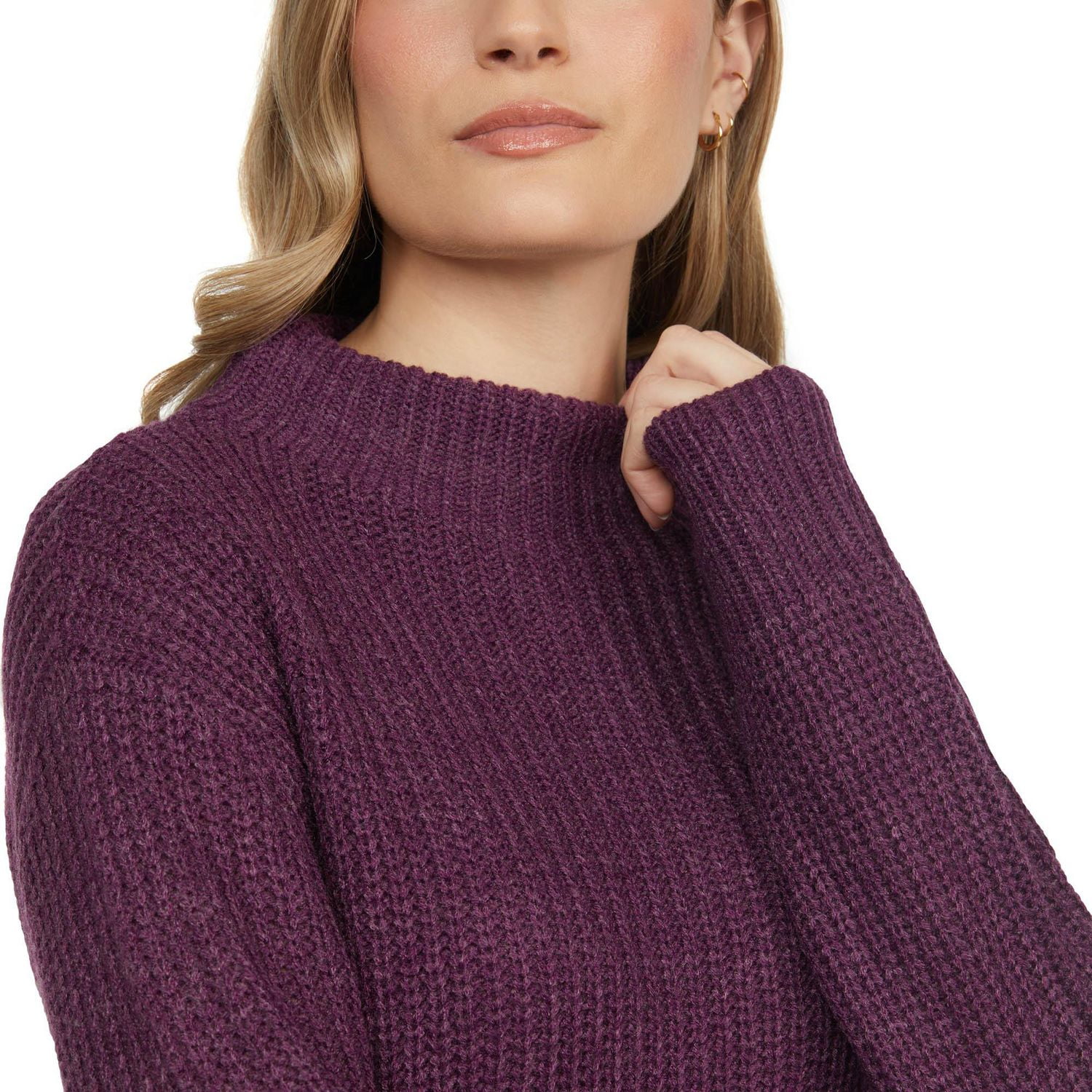 Shaker knit sweater on sale womens