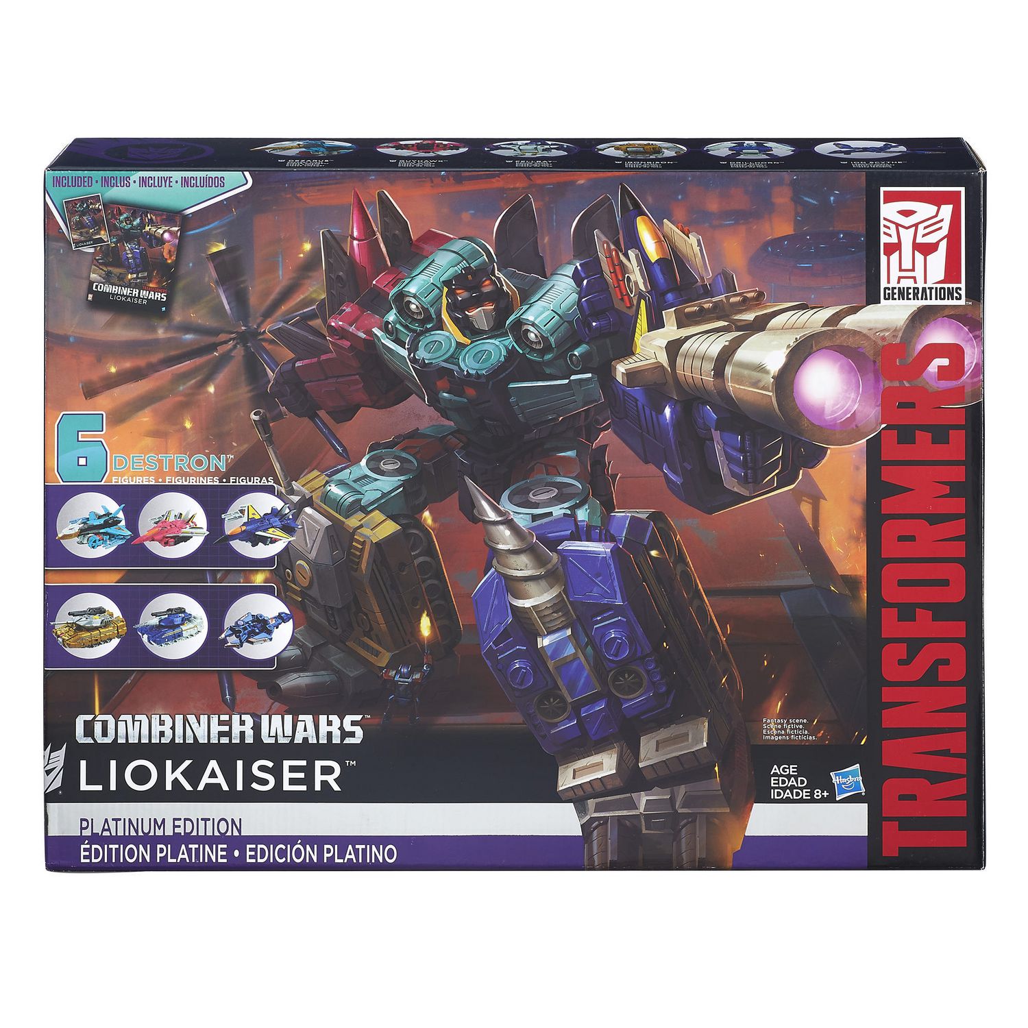 Transformers Generations Platinum Edition Combiner Wars Liokaiser