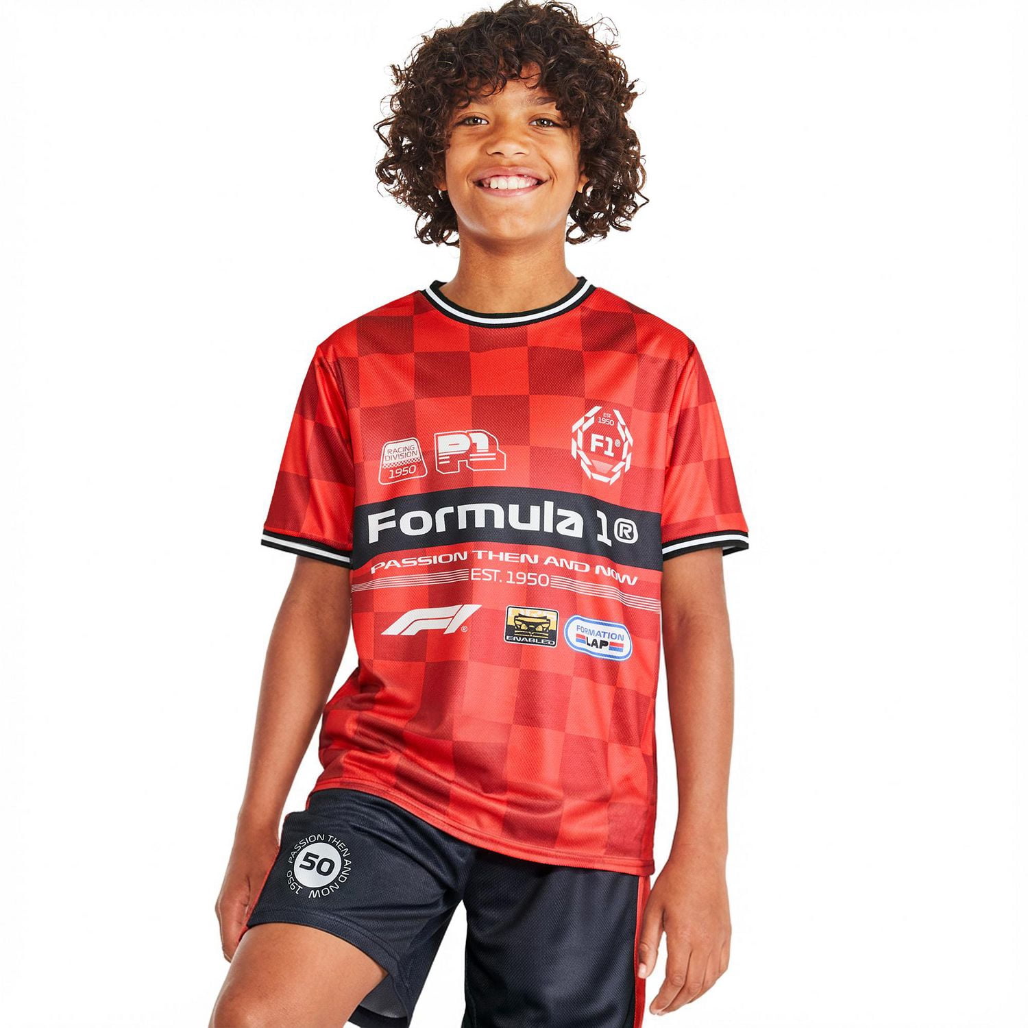 Formula 1 Boys' Short-Sleeve T-Shirt