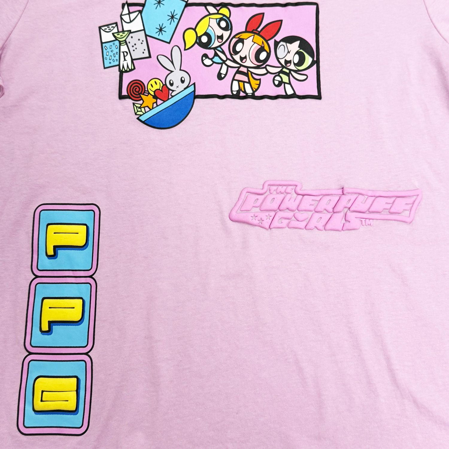 Powerpuff Girls Ladies Sugar Short Sleeve Boyfriend T-Shirt