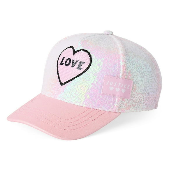 Justice Girls' Sequin Cap