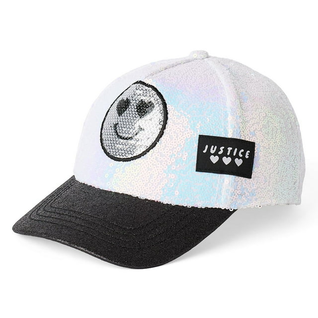 Justice Girls' Sequin Cap