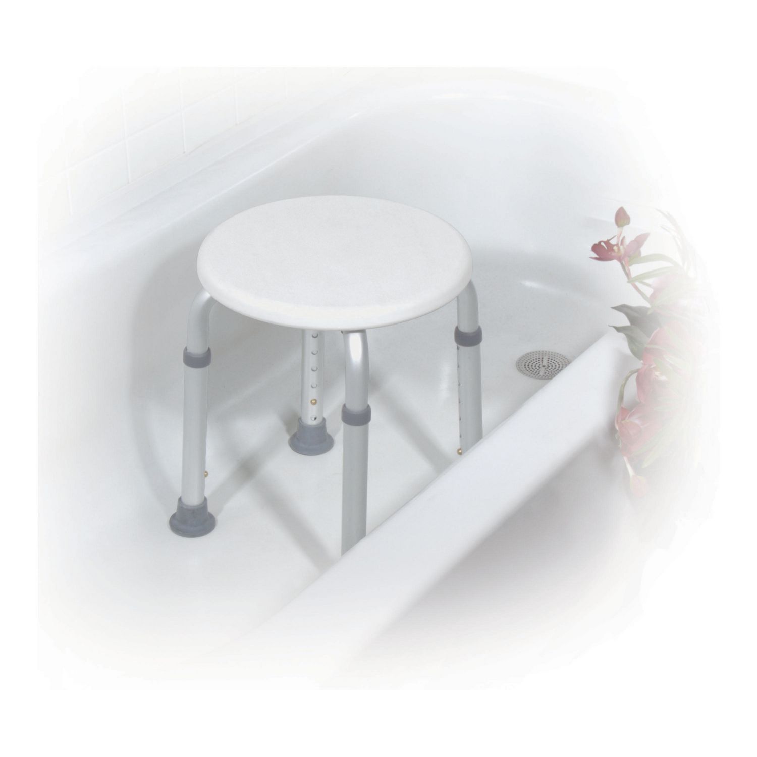 Adjustable hot sale bath stool