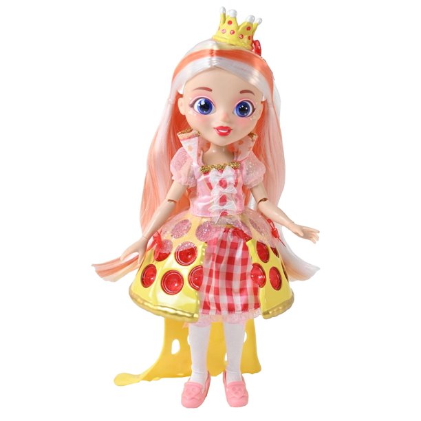Fidgie Friends Pizza Princess, Fashion Doll with fidget fashion
