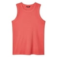 thumbnail image 1 of George Plus Women's High Neckline Rib Tank, 1 of 1