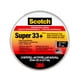 Ruban isolant en vinyle Super 33+(MC) Scotch® 6132-BA-10, noir – image 1 sur 2