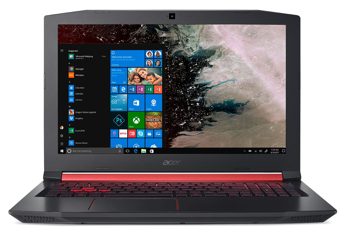 Acer nitro 5 запускает игры не с той видеокарты