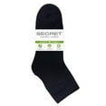 thumbnail image 2 of Secret Comfort 2pk Non Binding Bamboo Socks, 2 of 3