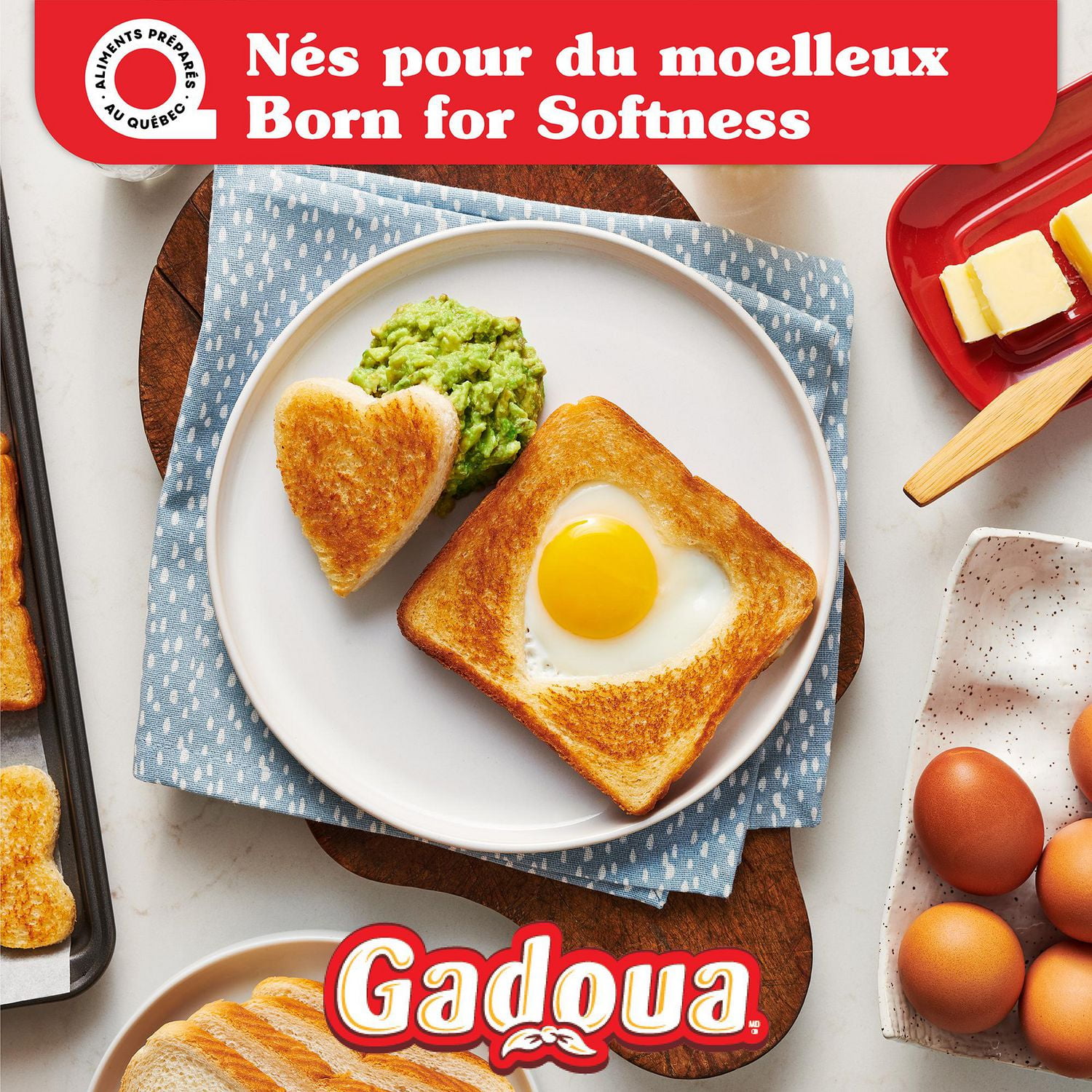 Gadoua Ménage White Bread, 675 g