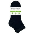 thumbnail image 2 of Secret Comfort 3pk Bamboo Bootie Socks, 2 of 3