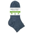 thumbnail image 2 of Secret Comfort 3pk Bamboo Bootie Socks, 2 of 3