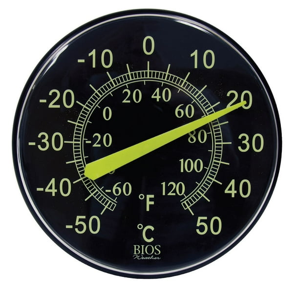 Cadran thermomètre extérieur