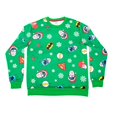 thumbnail image 1 of DC Men's Holiday Hero Sleeve Sweatshirt, 1 of 2