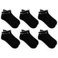 thumbnail image 3 of Chaps Mens Sport 6 Pair Low Cut Socks, 3 of 3