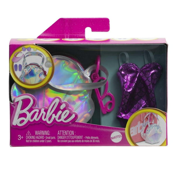 Barbie Clothes, Picnic-themed Fashion And Accessory 2-Pack For Barbie Dolls