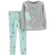 Pyjama 2 pièces pour tout-petit Fille Coton de  Child of Mine made by Carter’s – l'elephant – image 1 sur 1