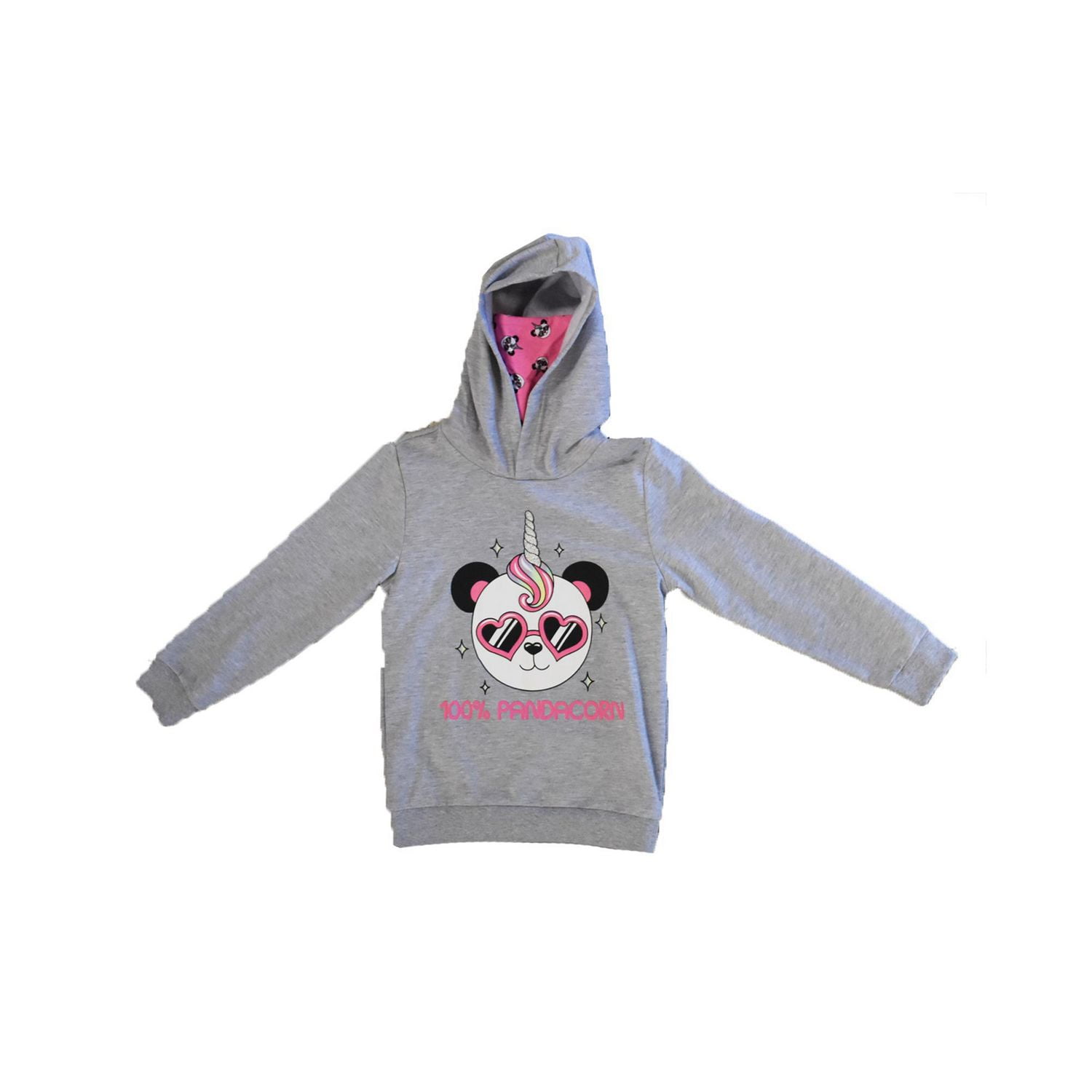 Sweat à capuche fille Hero 100 Sweat à capuche Pandacorn