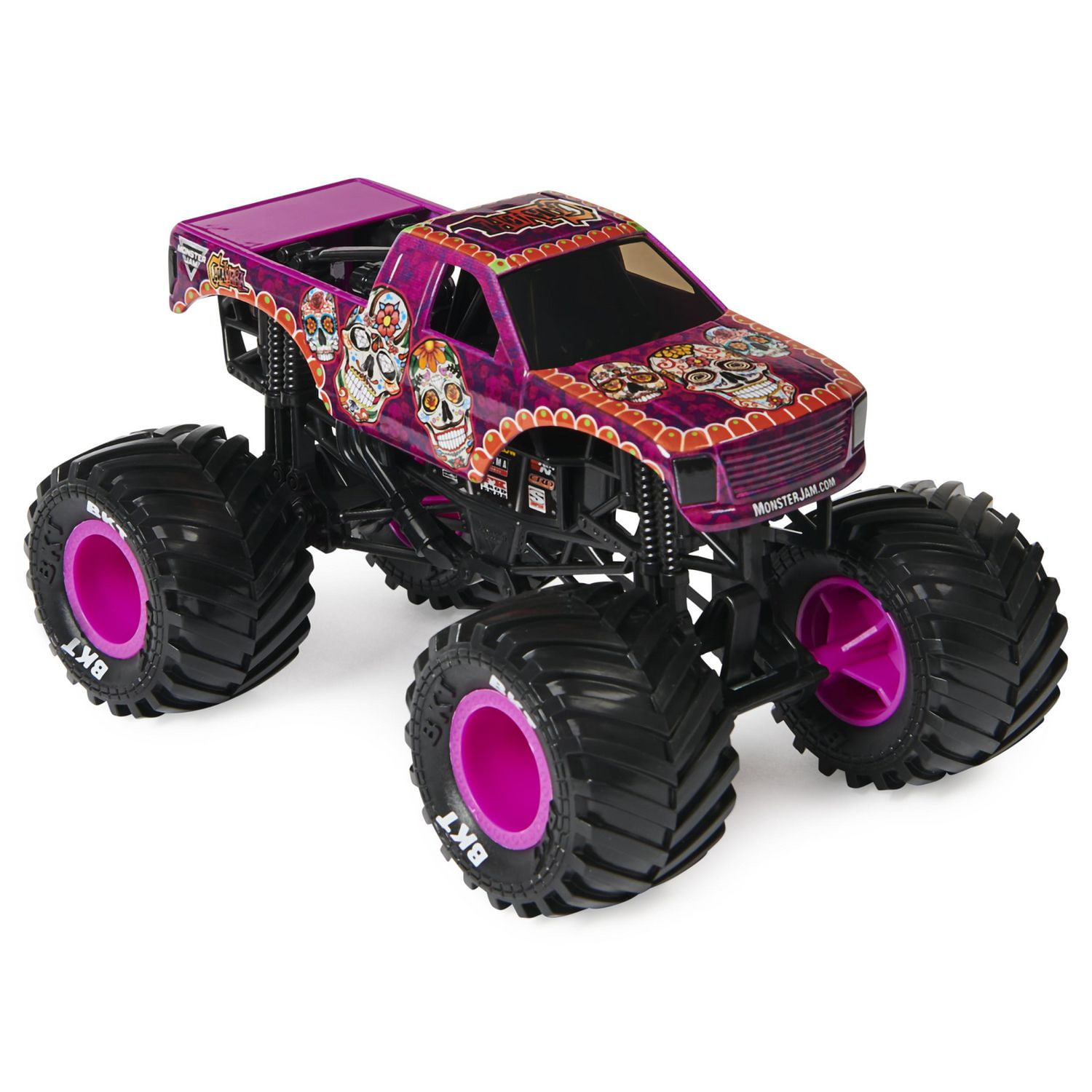Monster Jam, Official Megalodon Monster Truck, Collector Die-Cast Vehicle,  1:24 Scale 