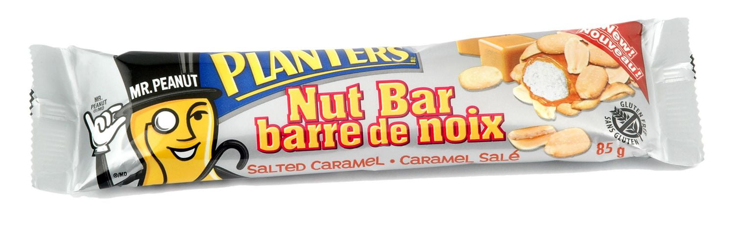 PLANTERS BARRE NOIX CARAMEL SALÉ