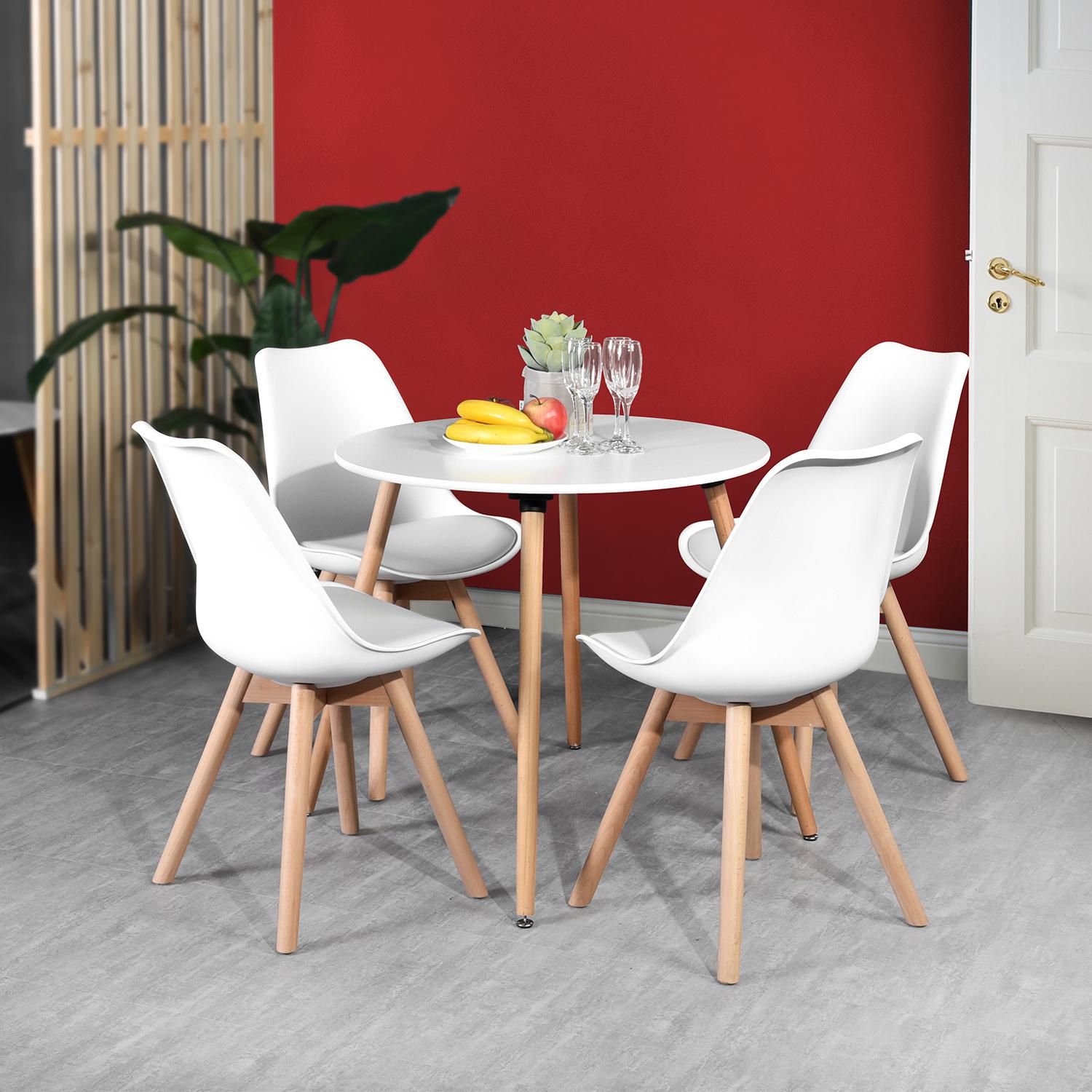 modern dining table white