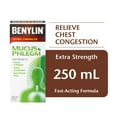 thumbnail image 1 of Benylin Extra Strength Mucus & Phlegm Syrup, Relieves Chest Congestion and Mucus & Phlegm, 1 of 8