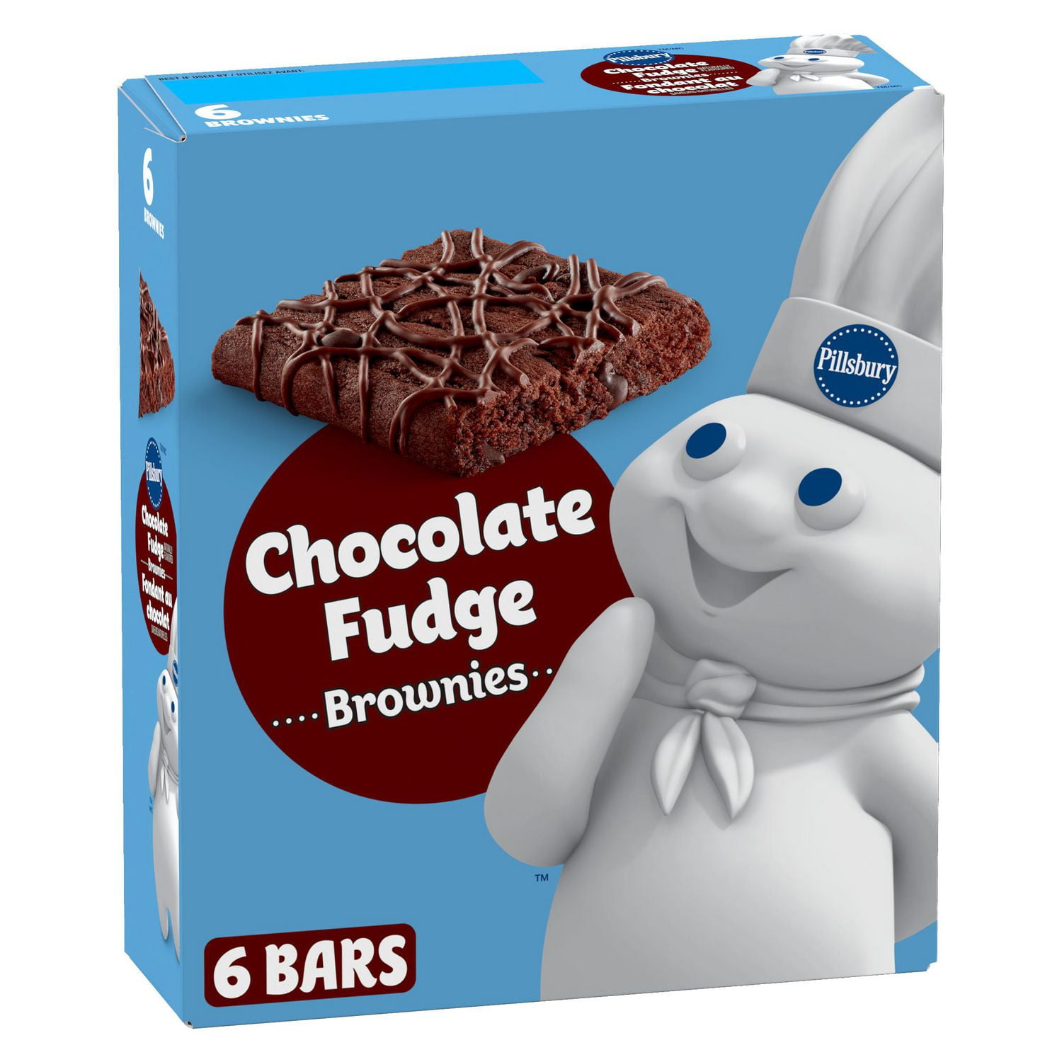 Pillsbury Chocolate Fudge Brownies Bars Walmart Canada