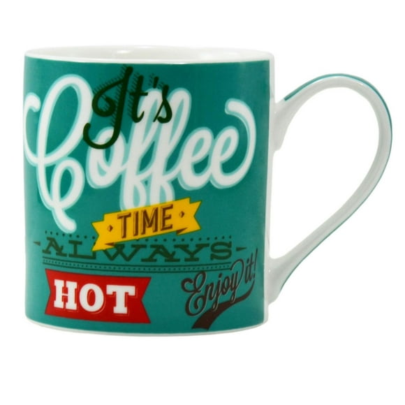 Set de 4 tasses à café avec coffret cadeau, Coffee Time