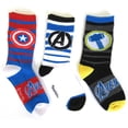 thumbnail image 3 of Avengers Boys' Crew Socks, Pack of 3, 3 of 4