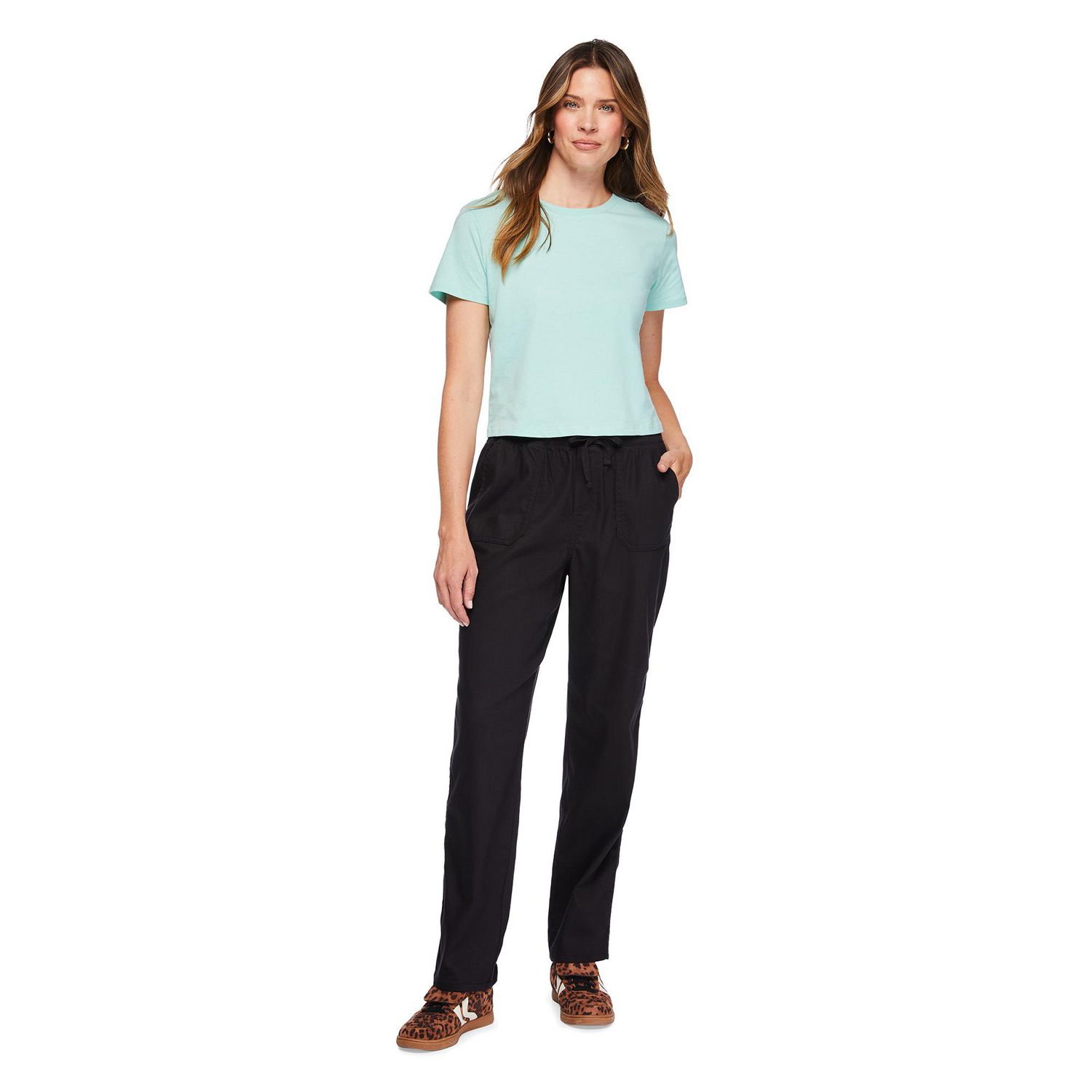 Pantalon en twill Iyla pour femmes