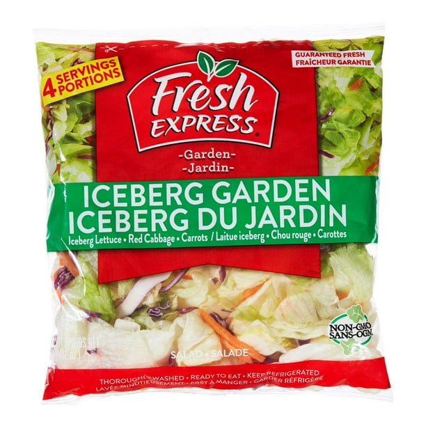 Fresh Express Iceberg Lettuce Garden Salad Walmart.ca