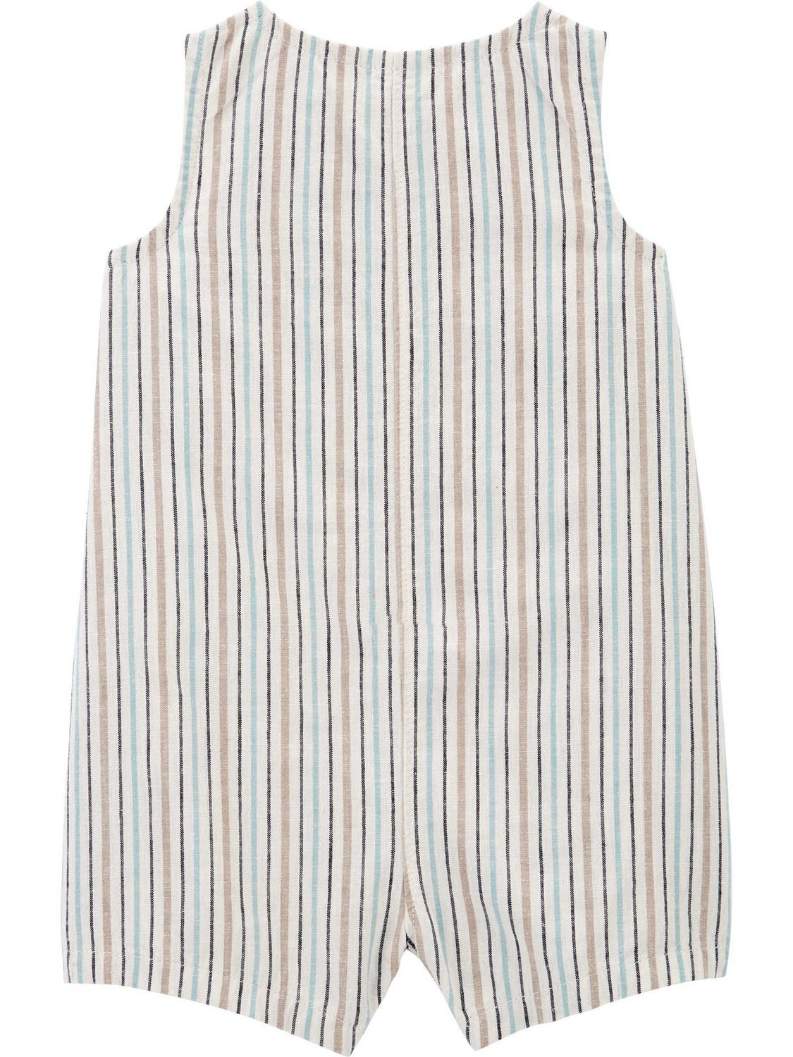 Barboteuse 1 pièce Carter's Child of Mine IB - Rayure kaki