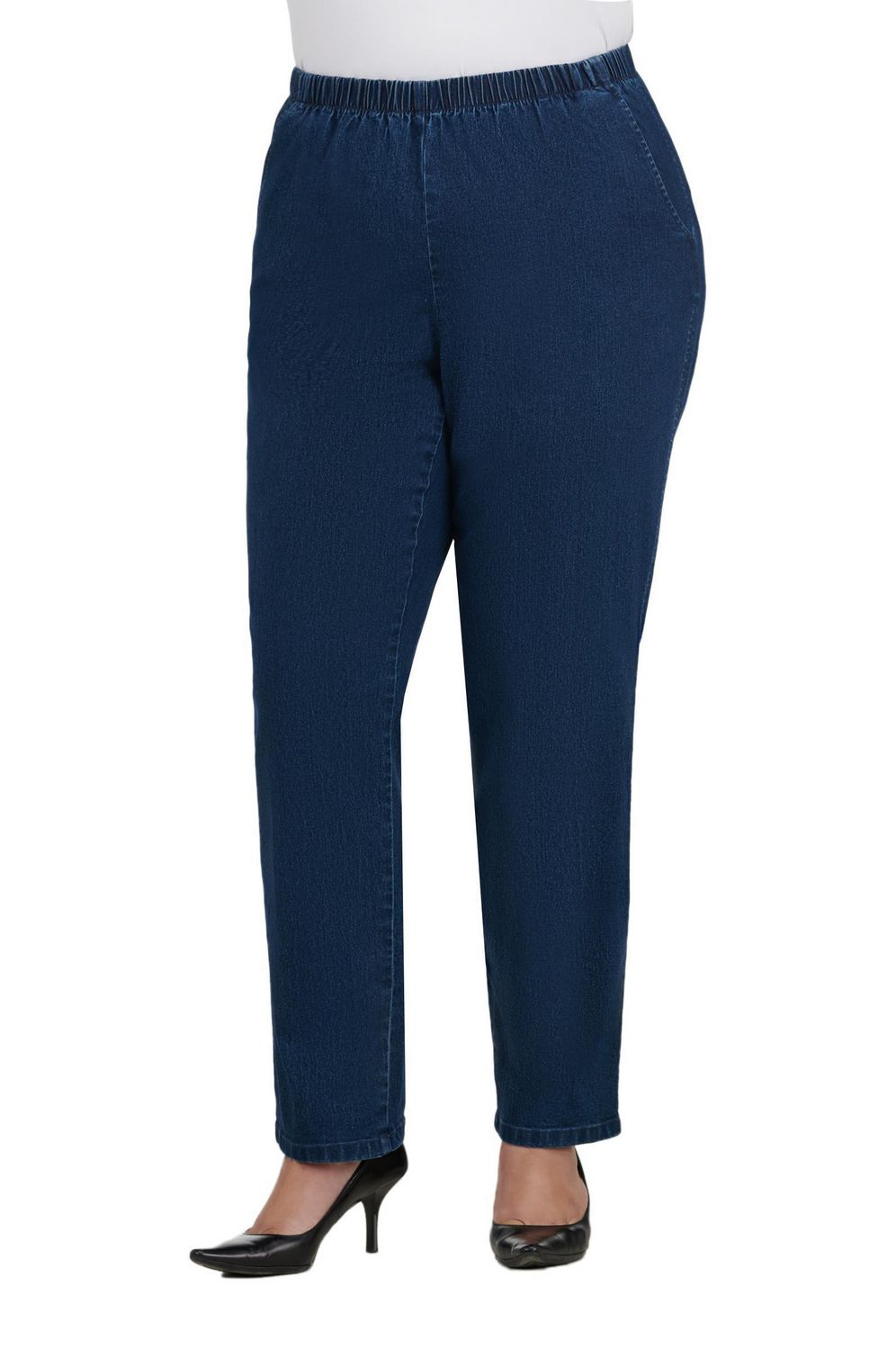 UA Butter-Soft STRETCH Plus Size Pull On PETITE Pants