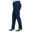 thumbnail image 2 of Alia Women's Plus Size Pull On Straight Leg Pant, 2 of 3