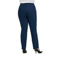 thumbnail image 3 of Alia Women's Plus Size Pull On Straight Leg Pant, 3 of 3
