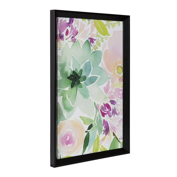 Hometrends Floral Framed Magnetic Canvas 
