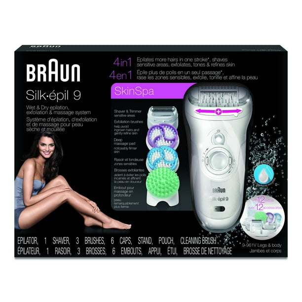 Braun epilator Silk-épil SkinSpa 9-561 - Epilators & other hair removal  devices - Photopoint