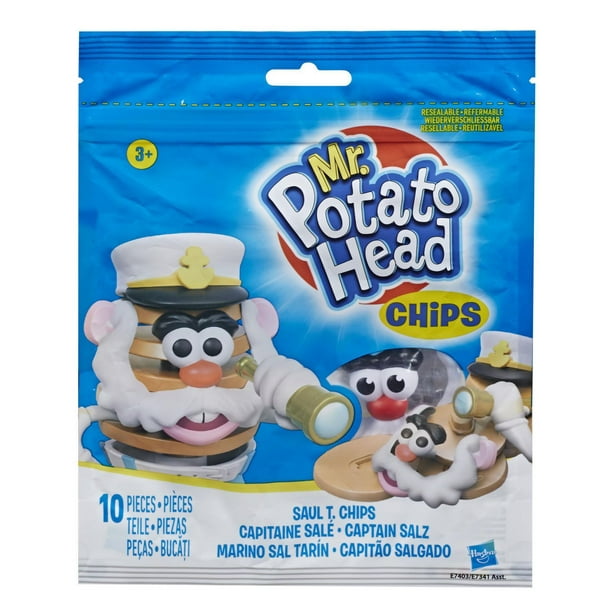 M. Patate Les Chips : Capitaine Salé, jouet pour enfants, à partir de 3  ans, figurine de Monsieur Patate 