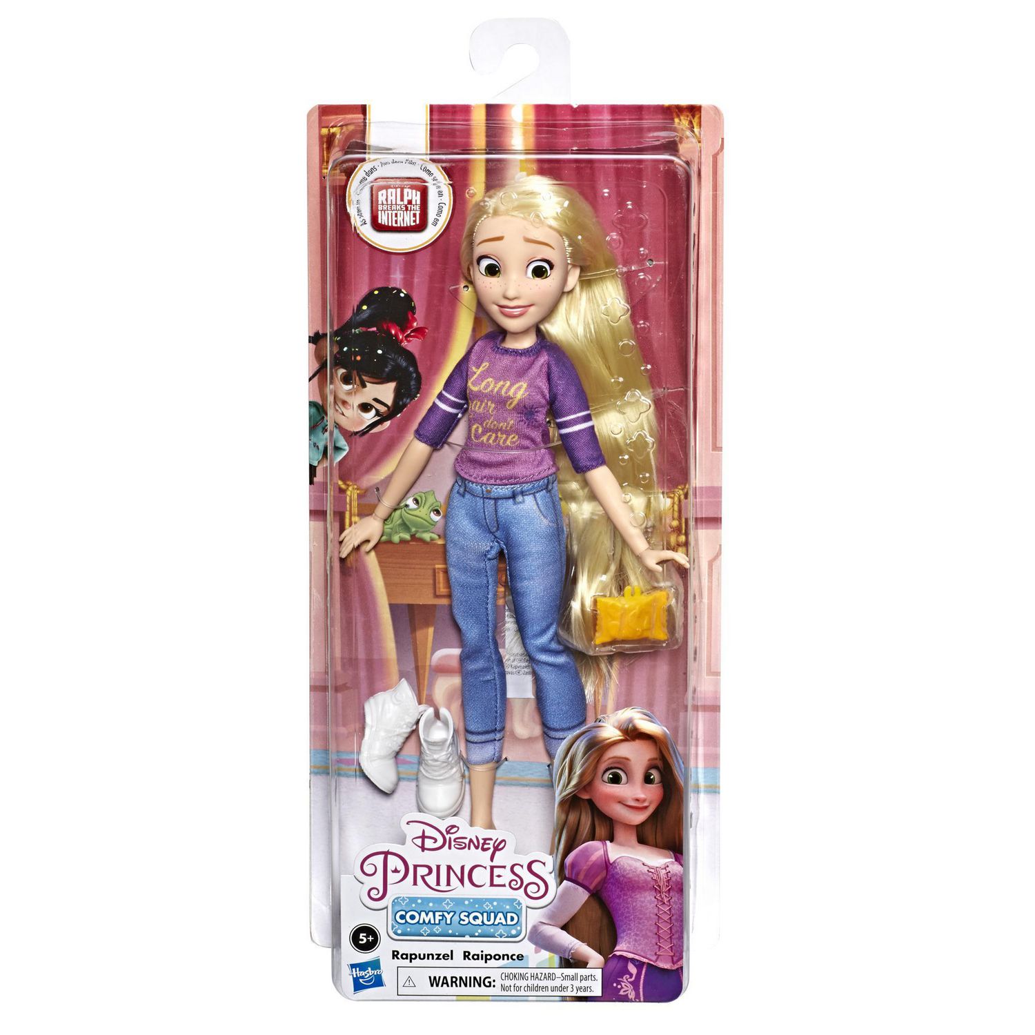 Comfy Squad Muñeca Rapunzel Hasbro, E8402EL2 Disney Princess 