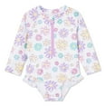 thumbnail image 1 of George Baby Girls' Rash Guard 1-Piece, 1 of 2
