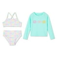 thumbnail image 1 of George Toddler Girls' Swim 3-Piece Set, 1 of 2