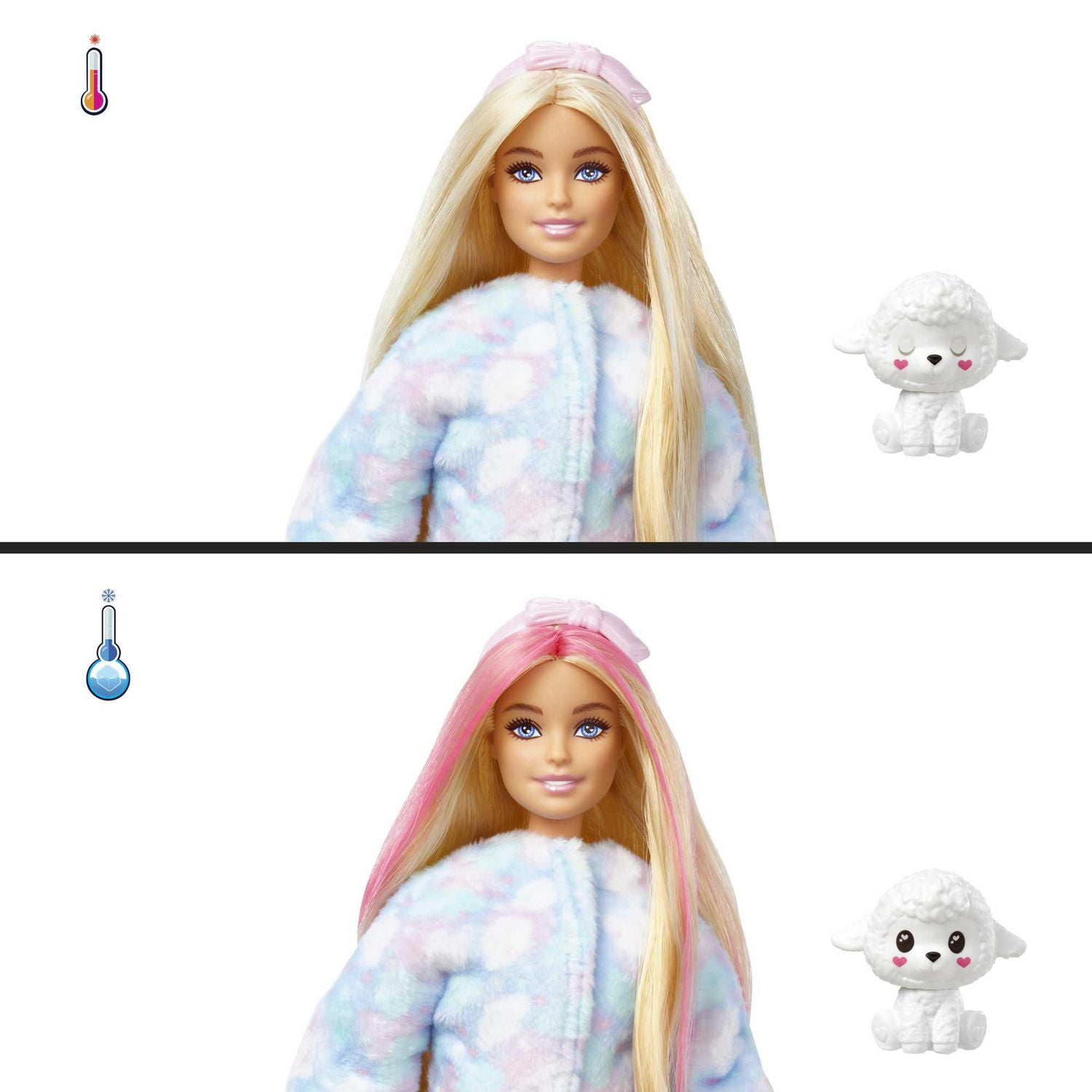 Barbie Cutie Reveal Cozy Cute Tees Doll & Accessories, Lamb in