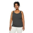 thumbnail image 1 of George Women's Plus Rib Tank, 1 of 6