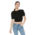 thumbnail image 1 of No Boundaries Women's Crochet Top, 1 of 6